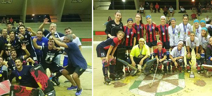 CONCEPCIÓN EN VARONES, Y UVT EN DAMAS, CLUBES ARGENTINOS CAMPEONES EN PANAMERICANO DE HOCKEY PATÍN