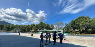 NI LA LLUVIA APAGÓ LA ALEGRÍA