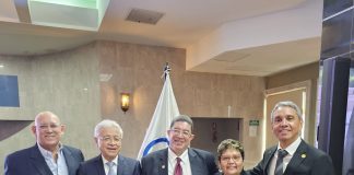 PRESIDENTE DEL PATINAJE HONDUREÑO LLEGA AL C.O.N. DE SU PAÍS