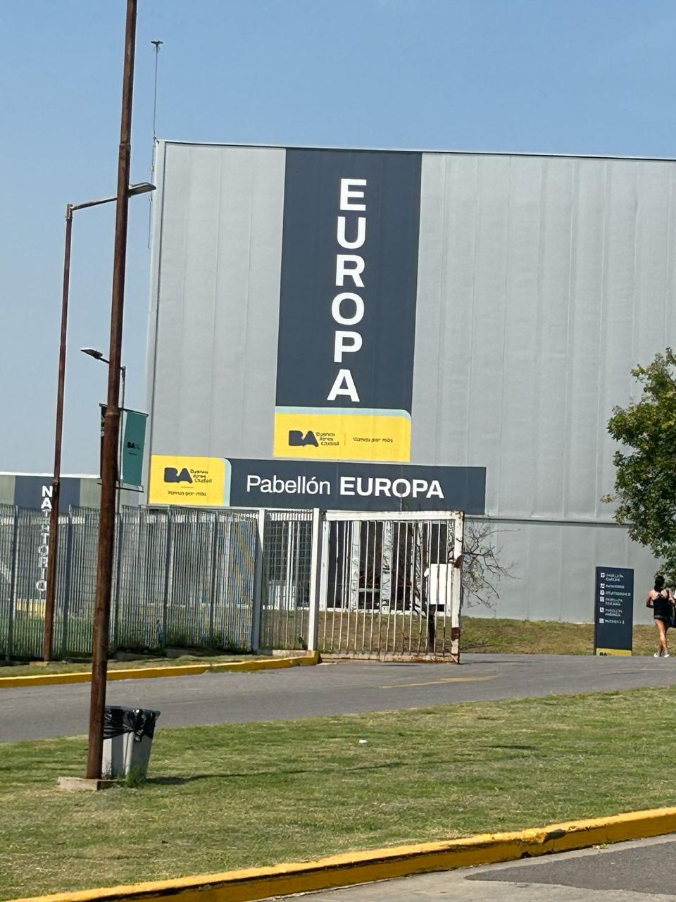 Pabellón Europa Parque Deportivo Panamericano de La Juventud, Buenos Aires